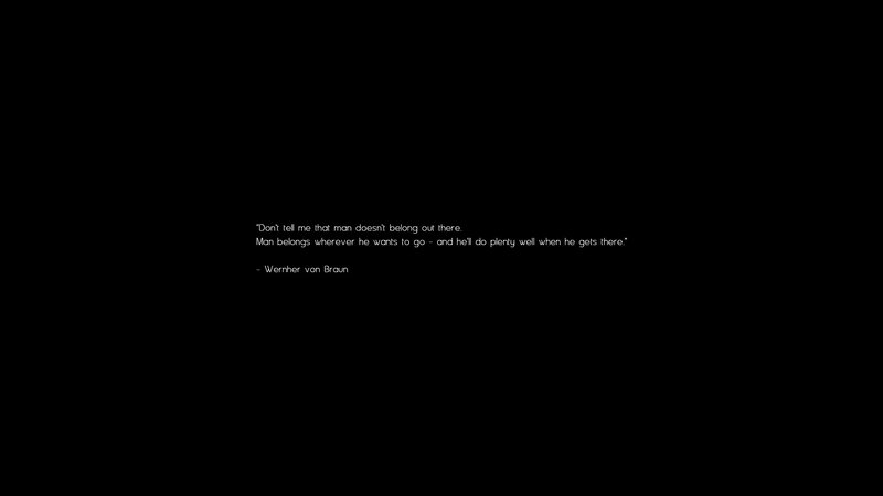 quote from werner von braun