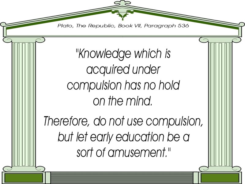 Quote in a Temple Frame
