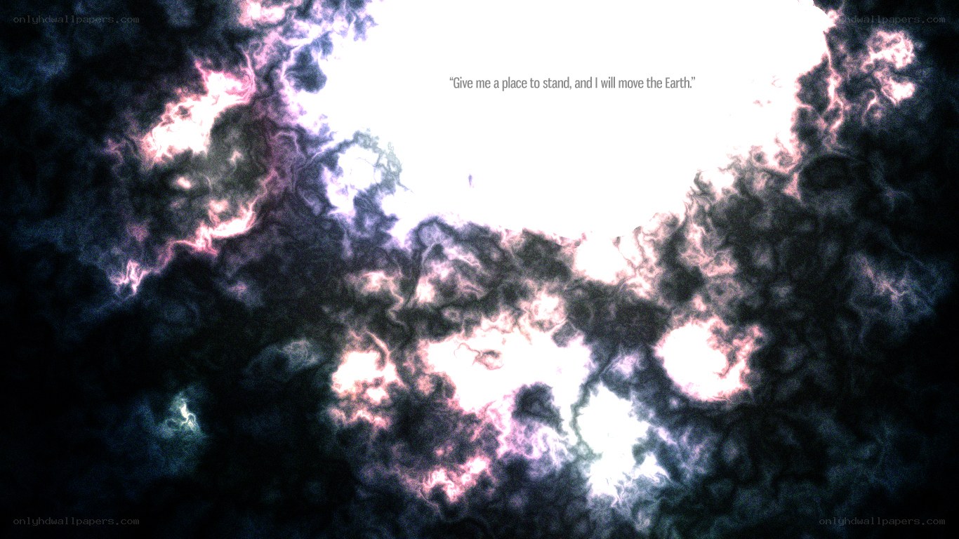 quote in cosmic clouds
