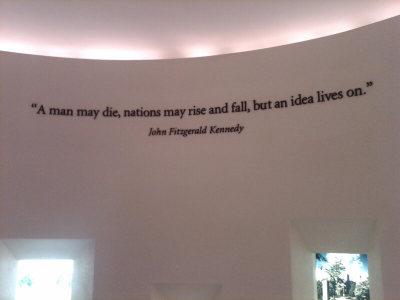 quote on a wall