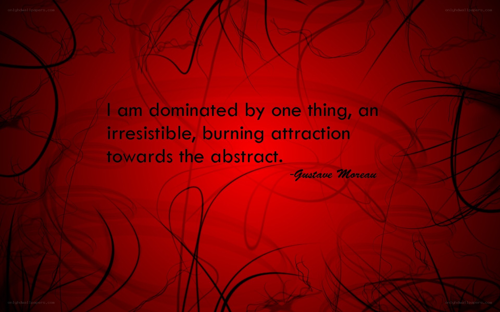 quote on abstract attraction