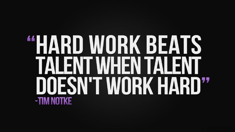 Quote on Black Background — Motivational
