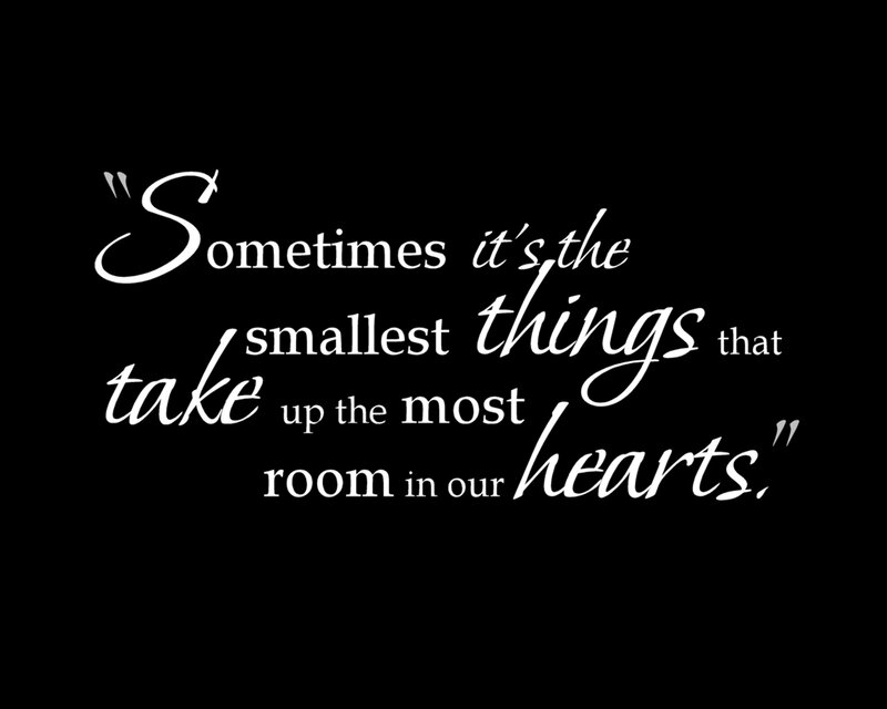 Quote on Black Background — Reflective, Minimalist