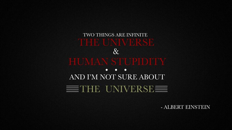 Quote on Black Background — Thoughtful, Minimalist, Text, White, Red