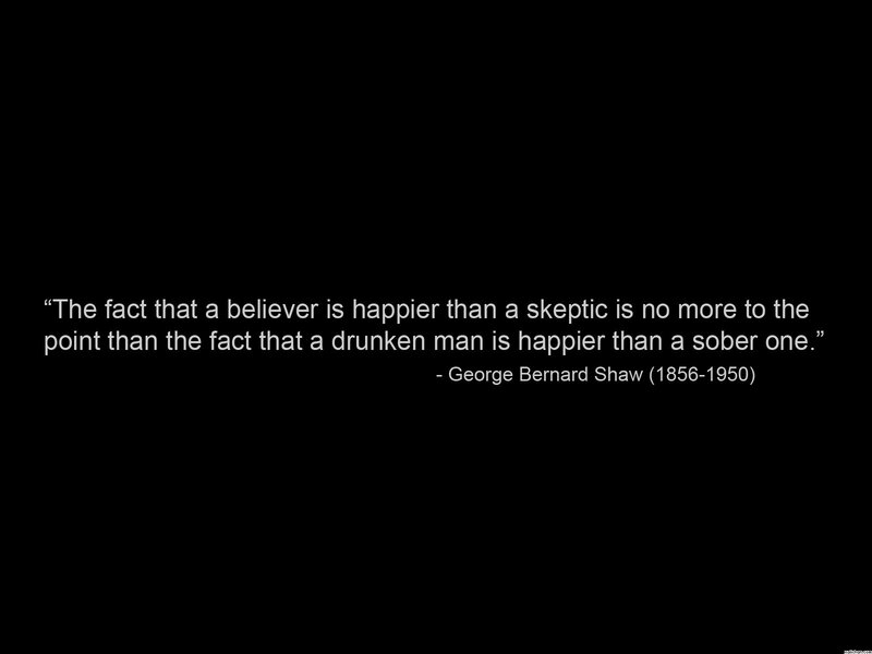 Quote on Black Background — Thoughtful, Minimalist