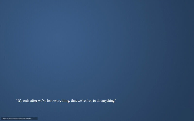 quote on blue background