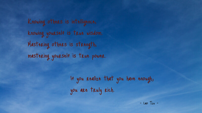 Quote on Blue Sky