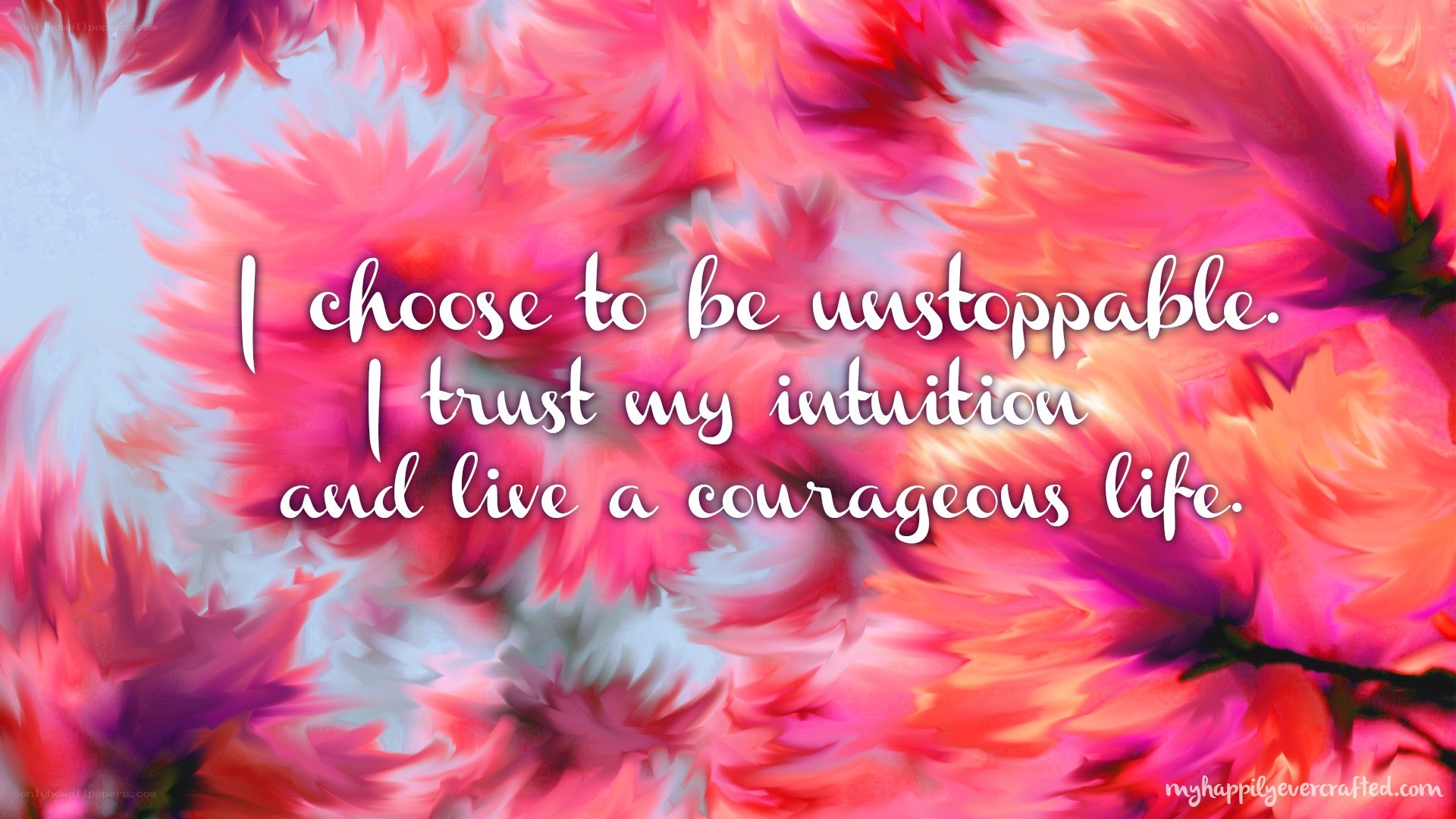 quote on courage and intuition