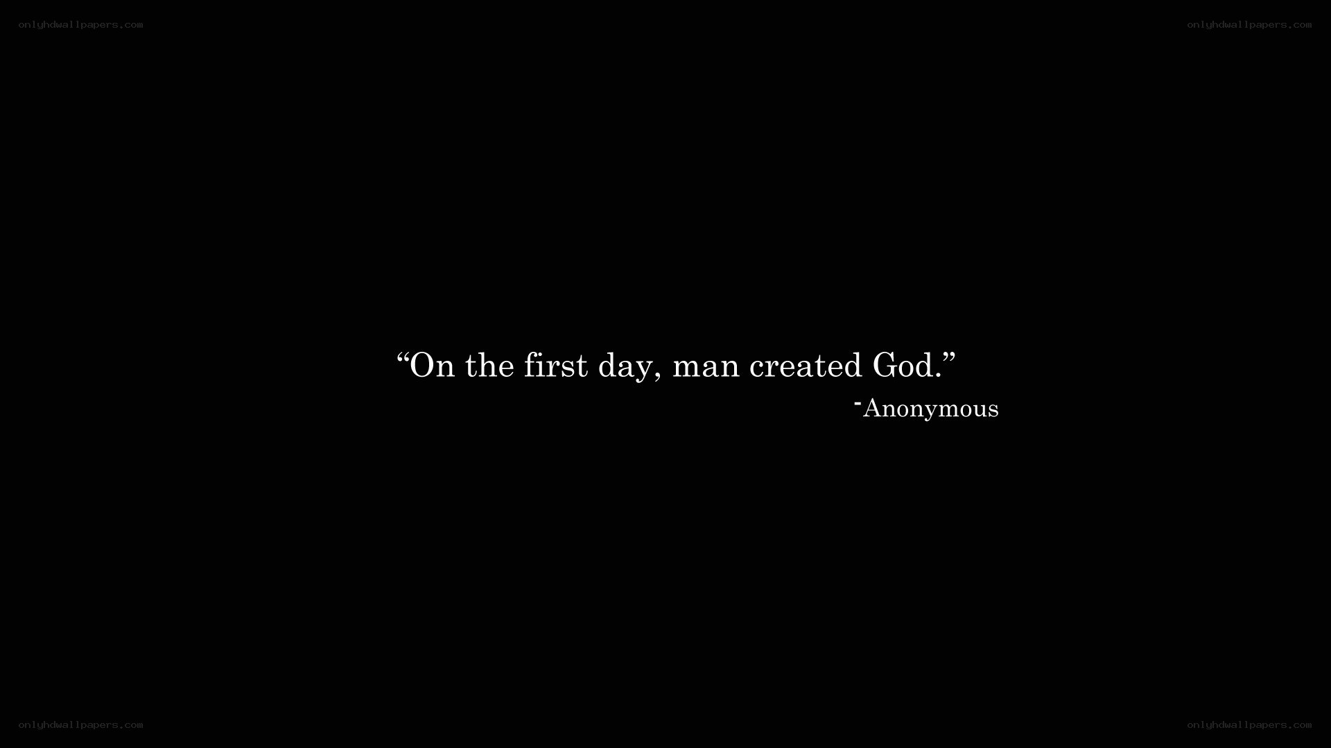 quote on creation