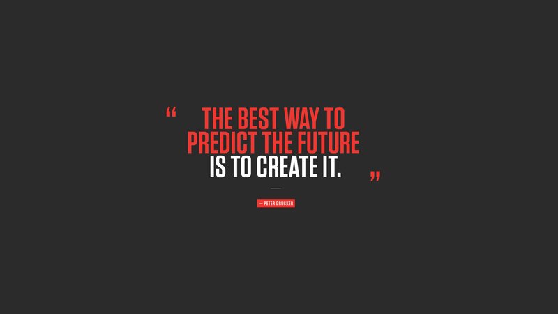 Quote on Dark Background — Black, Inspirational, Minimalist