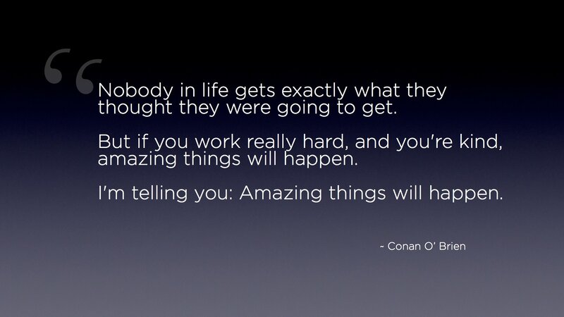 Quote on Dark Background — Black, Inspirational