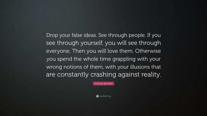 Quote on Dark Background — Black, Reflective, Minimalist