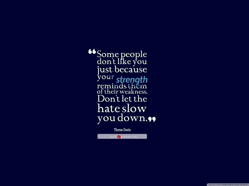 Quote on Dark Background — Blue, Inspirational