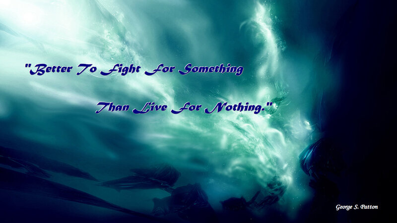 Quote on fighting for a cause