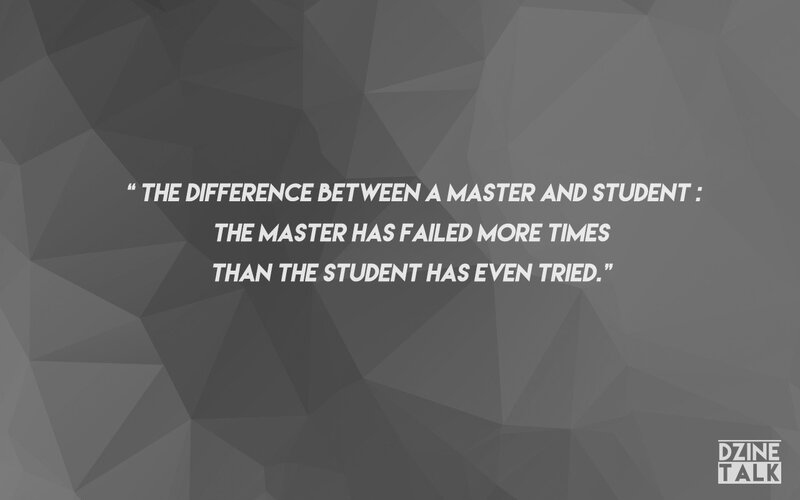 Quote on Geometric Background — Gray