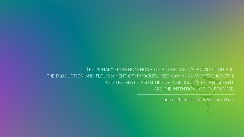 Quote on Gradient Background