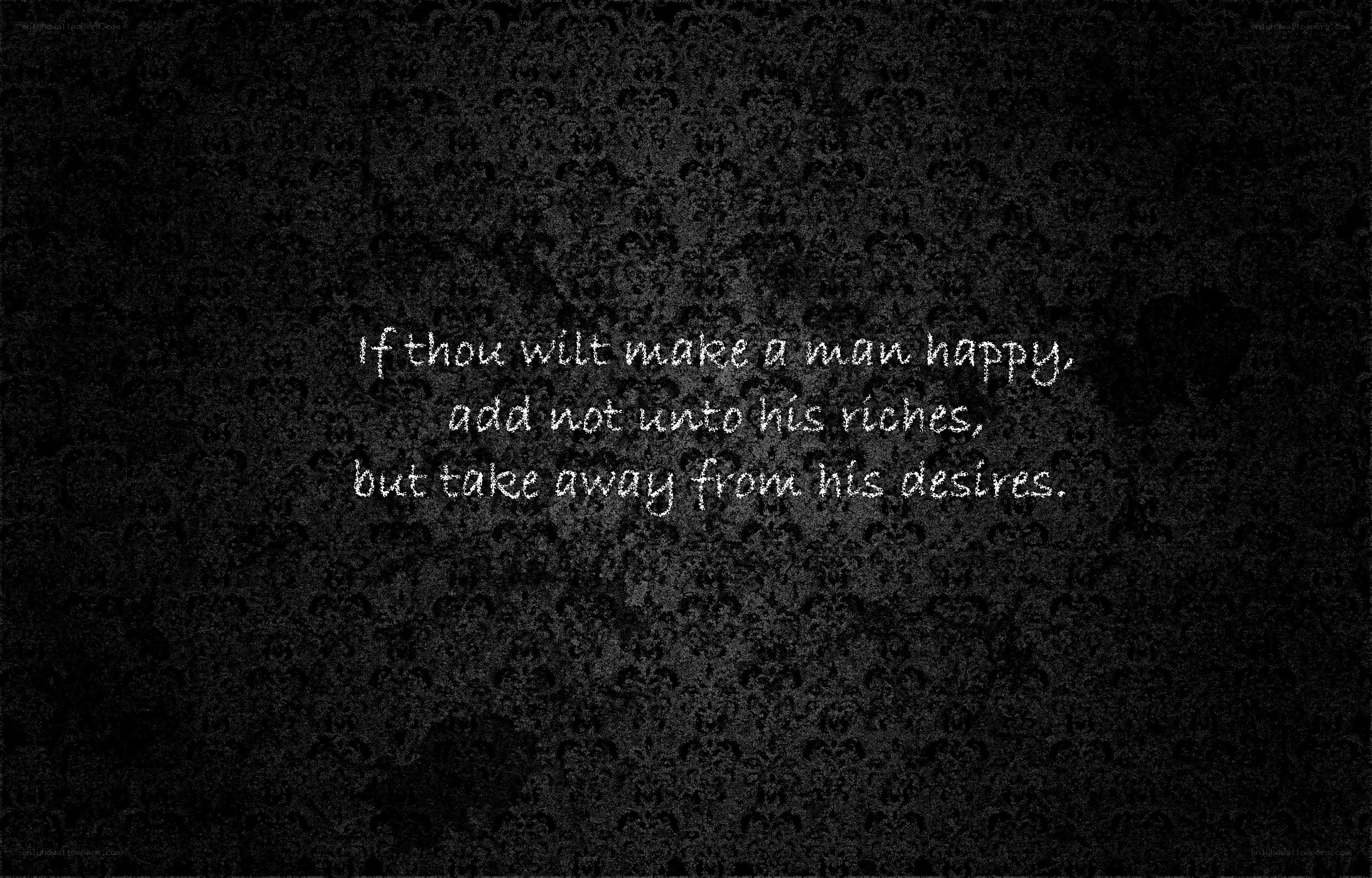 quote on happiness and desires