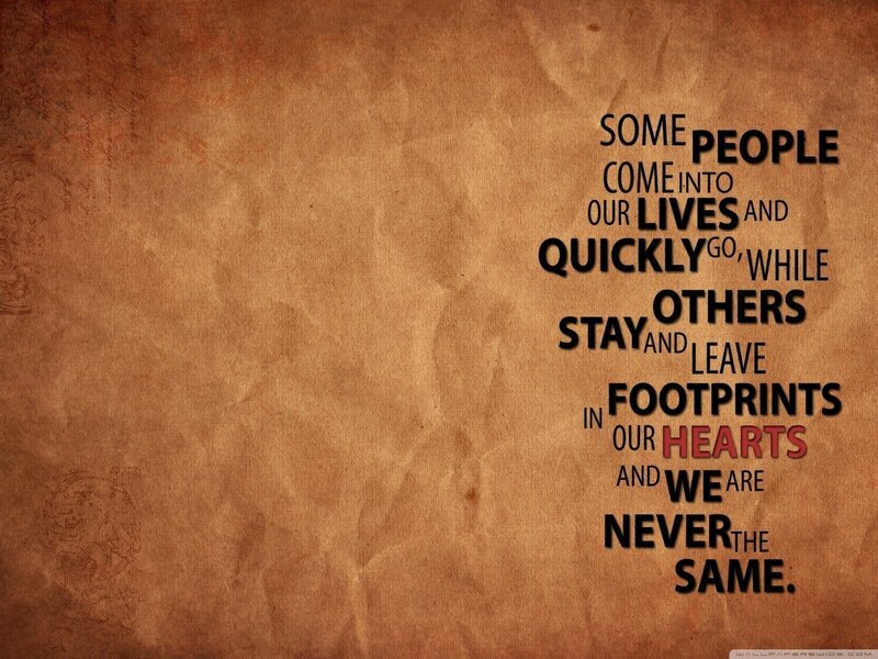 quote on life and people