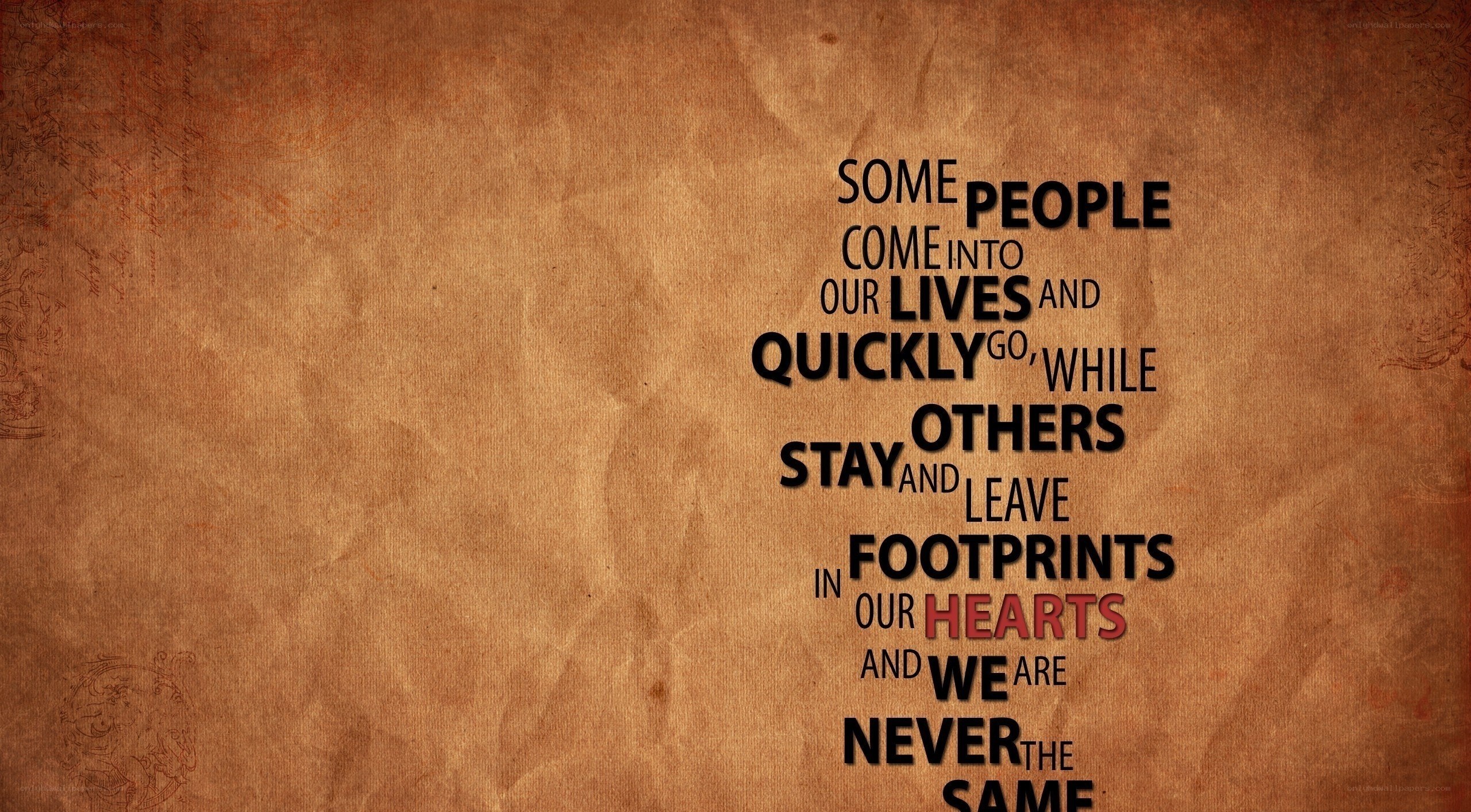 Quote on people and hearts