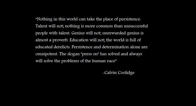quote on persistence