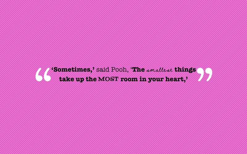 Quote on Pink Background