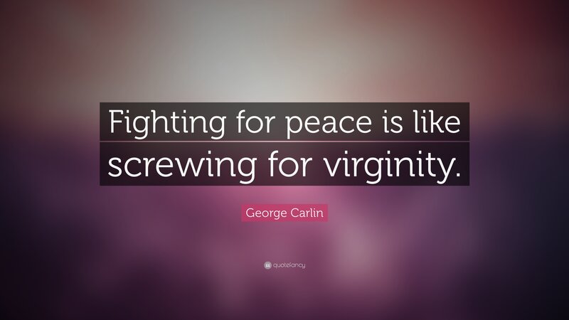 Quote on Purple Background — Thoughtful