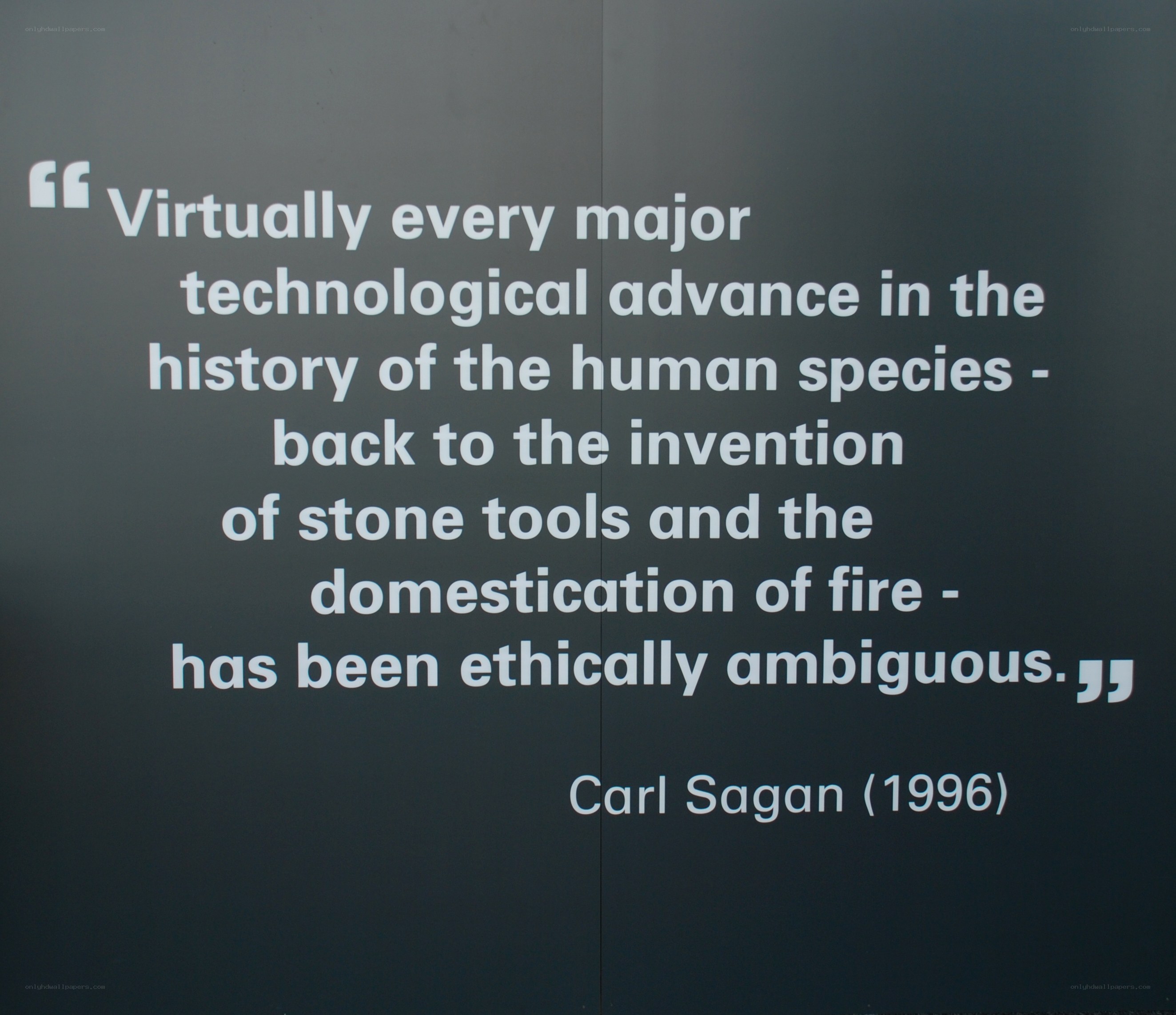 quote on technological ethics