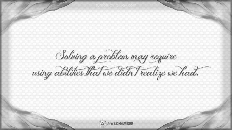 Quote on Textured Background — White, Thoughtful
