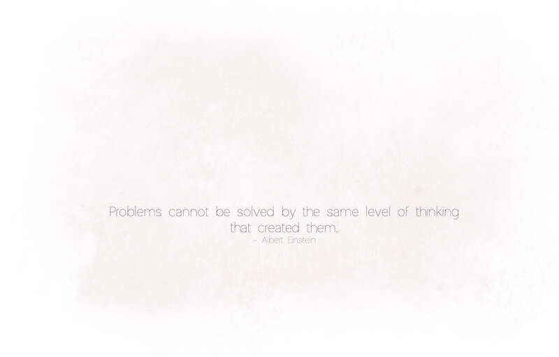 Quote on Textured Background — White