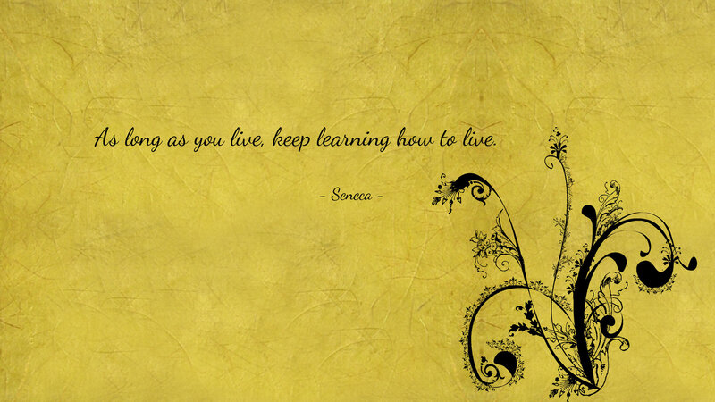 Quote on Textured Background — Yellow