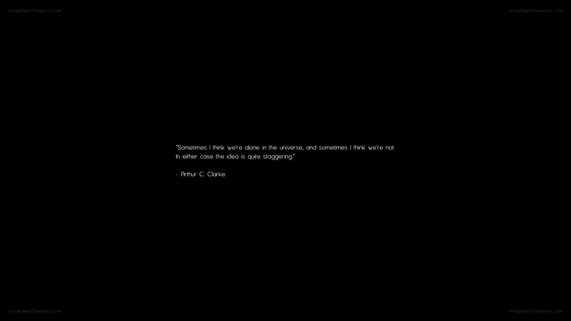 quote on universe