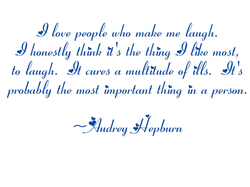 Quote on White Background — Blue
