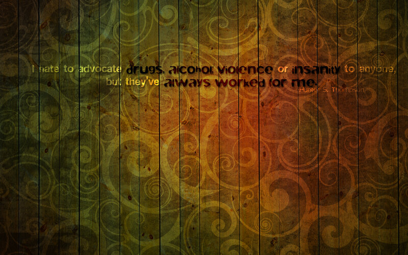 Quote on Wooden Wall
