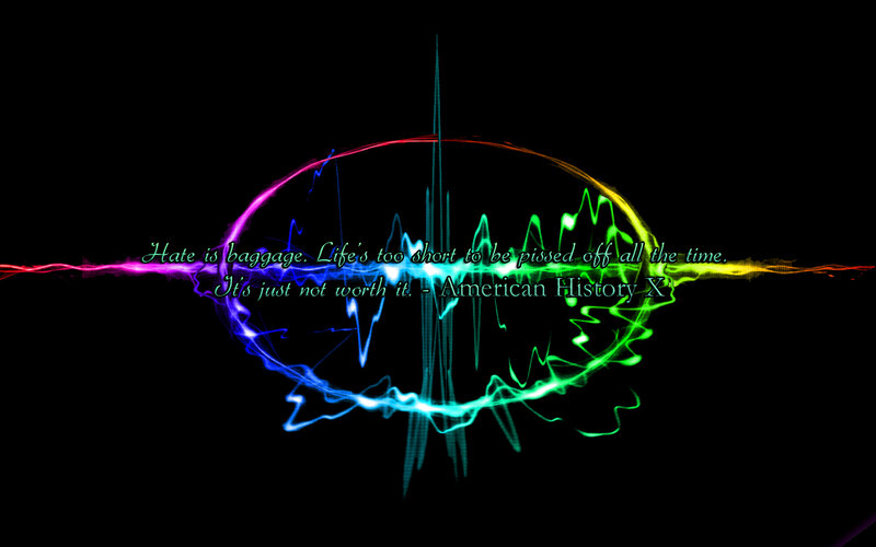 quote with sound wave design