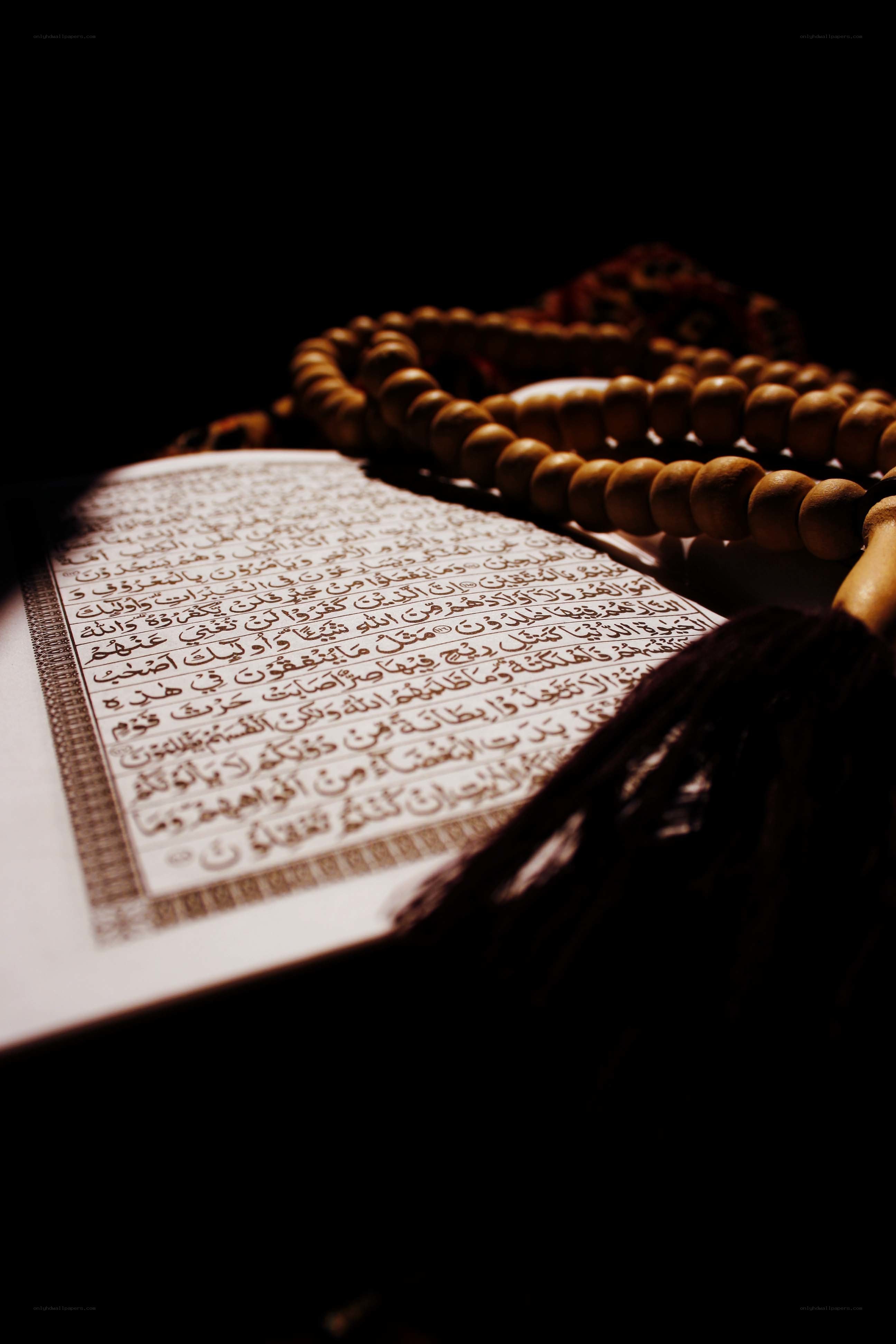 Quran and prayer beads