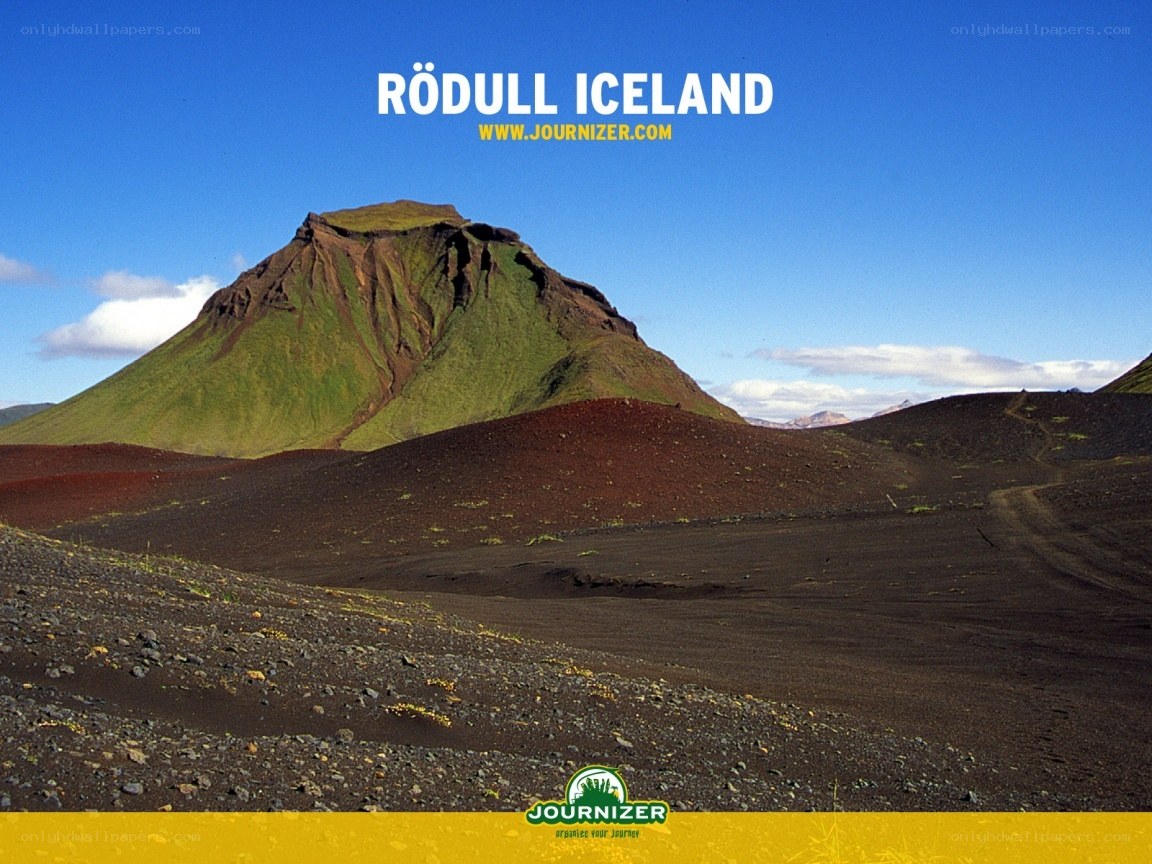 Rödull volcano in Iceland