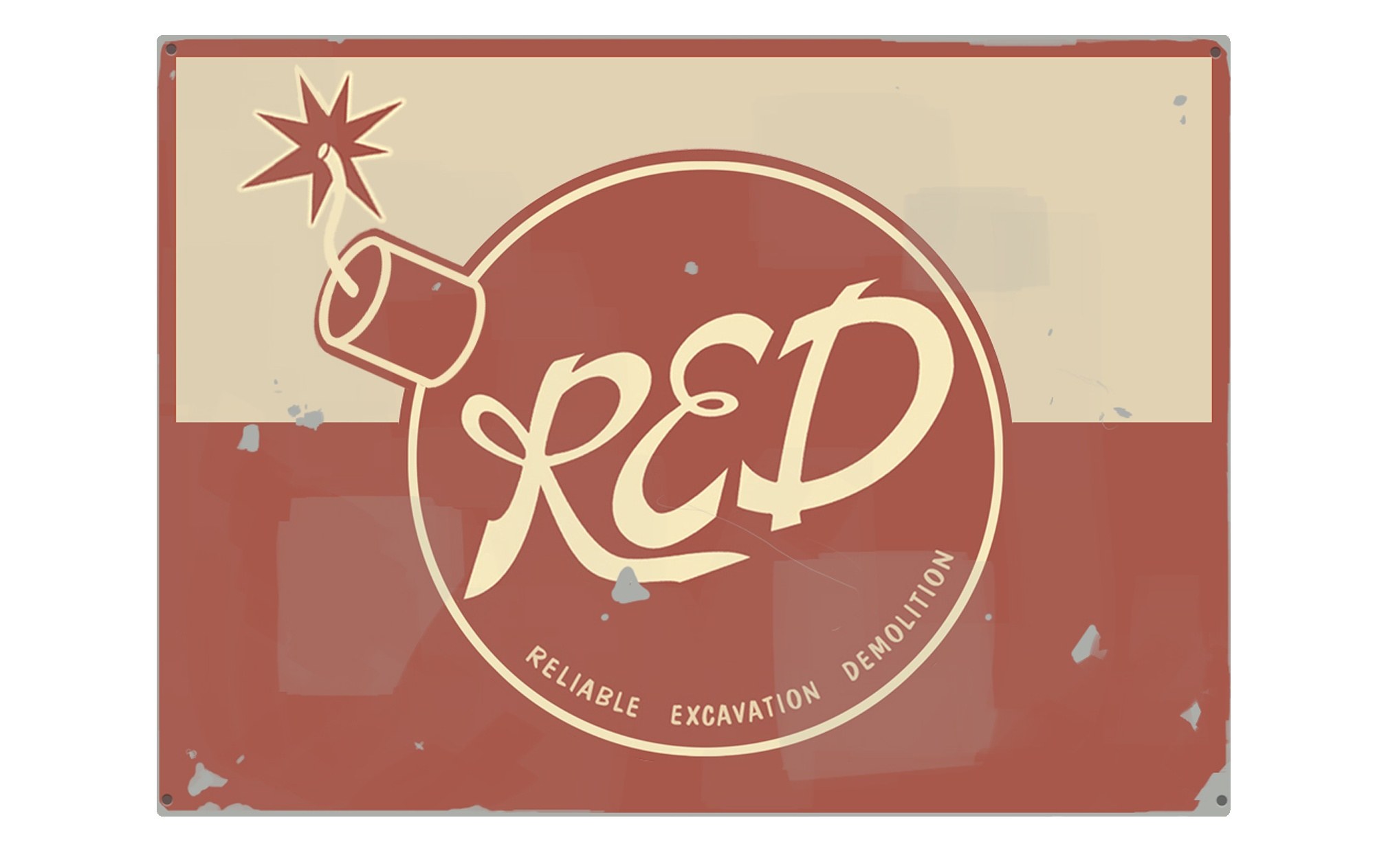 R&D Demolition Sign