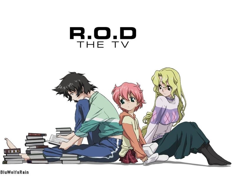 R.O.D The TV anime characters