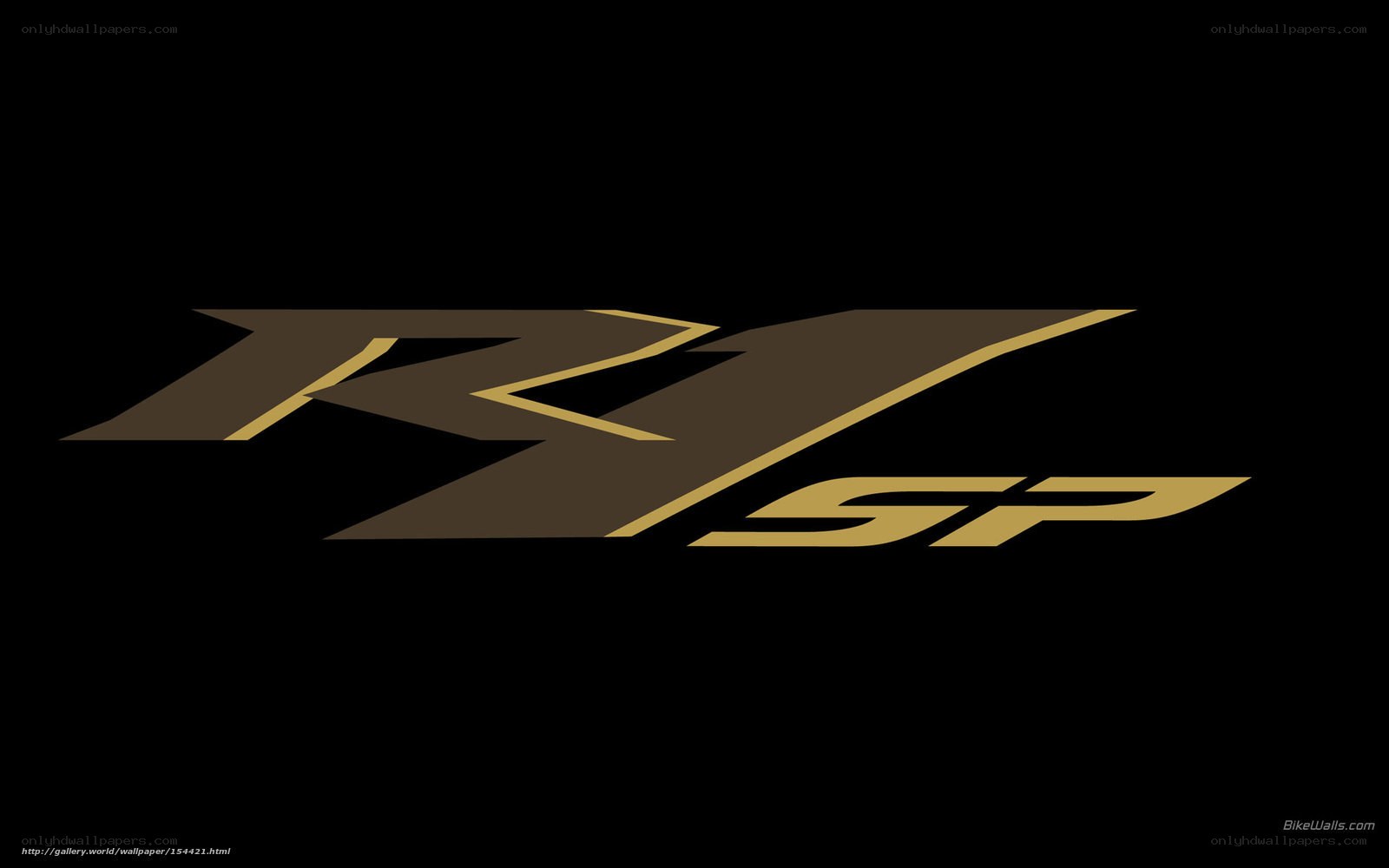 R1 SP logo on black