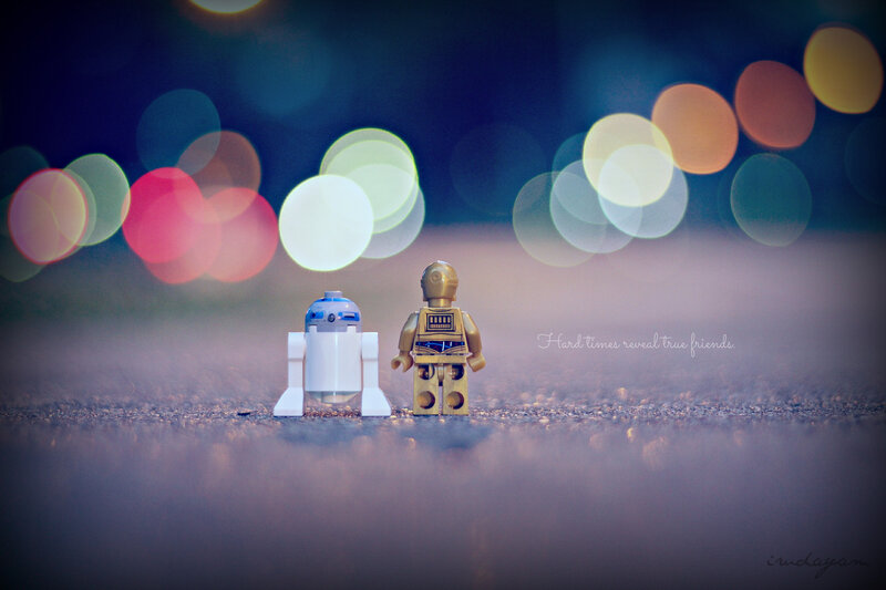 R2-D2 and C-3PO Minifigures