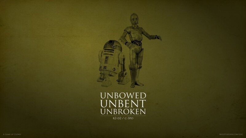R2-D2 and C-3PO