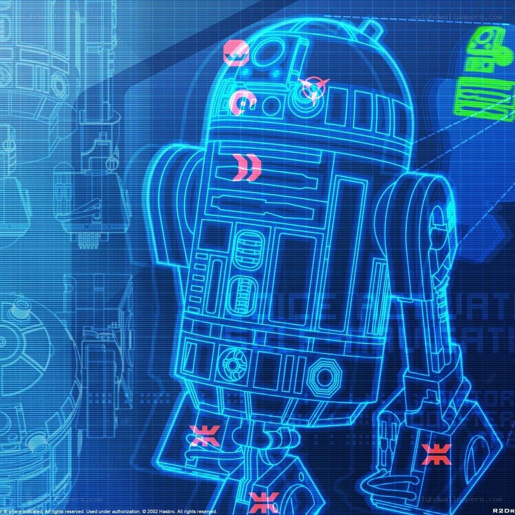 R2-D2 blueprint schematic