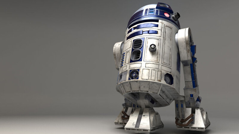 R2-D2 Droid — 3d Render