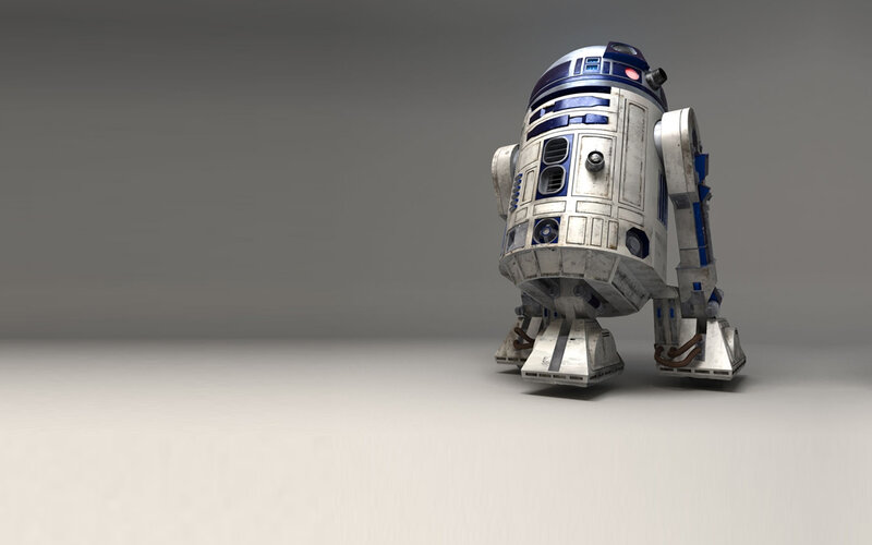 R2-D2 droid from Star Wars