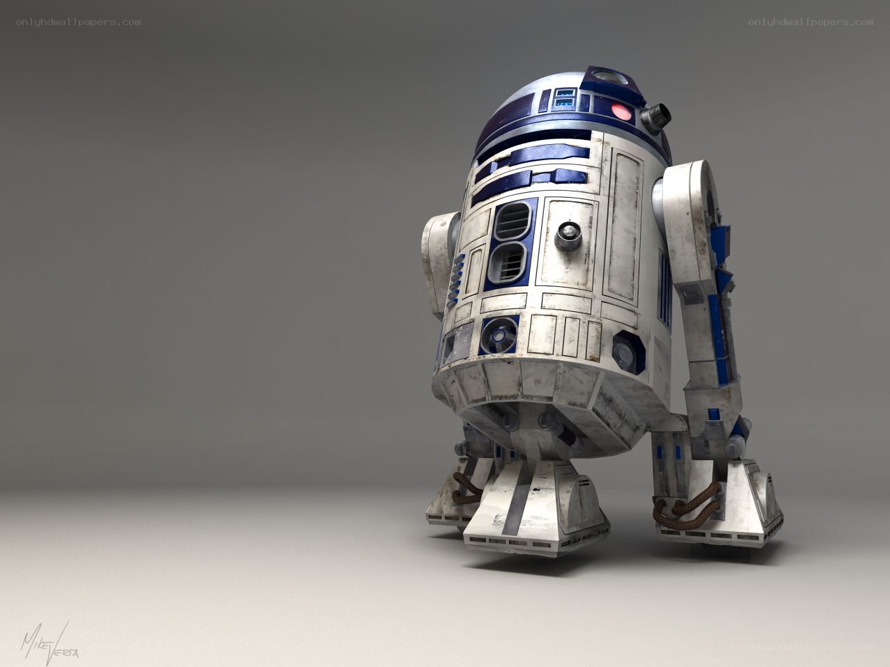 R2-D2 droid from Star Wars