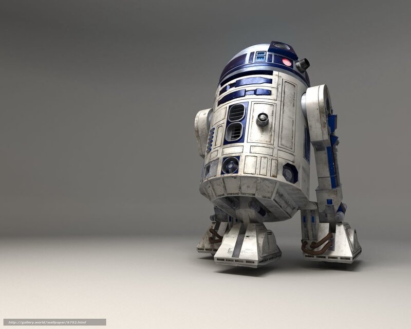 R2-D2 droid from Star Wars