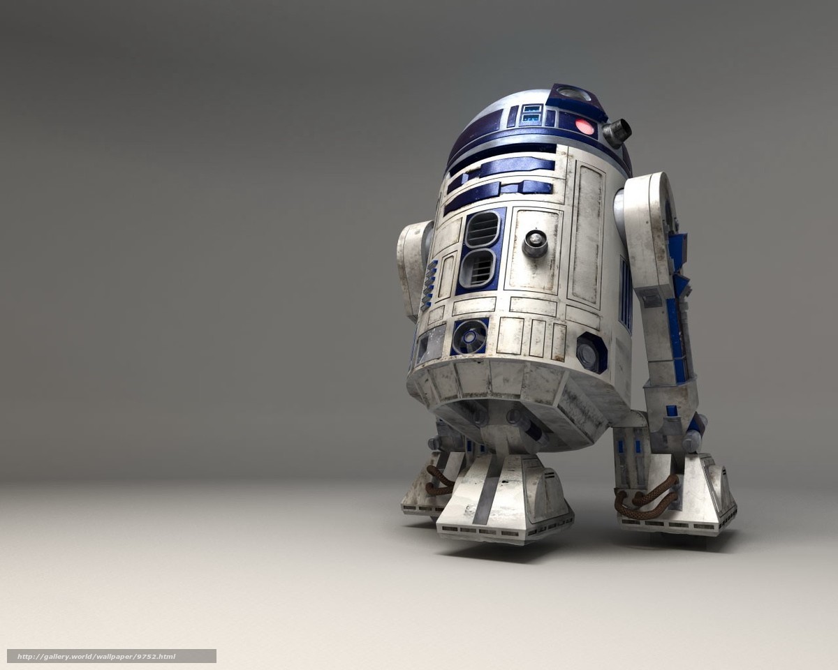 R2-D2 droid from Star Wars