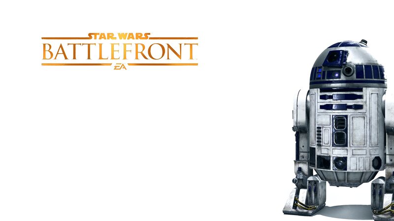 R2-D2 Droid — White, Neutral, Digital Art