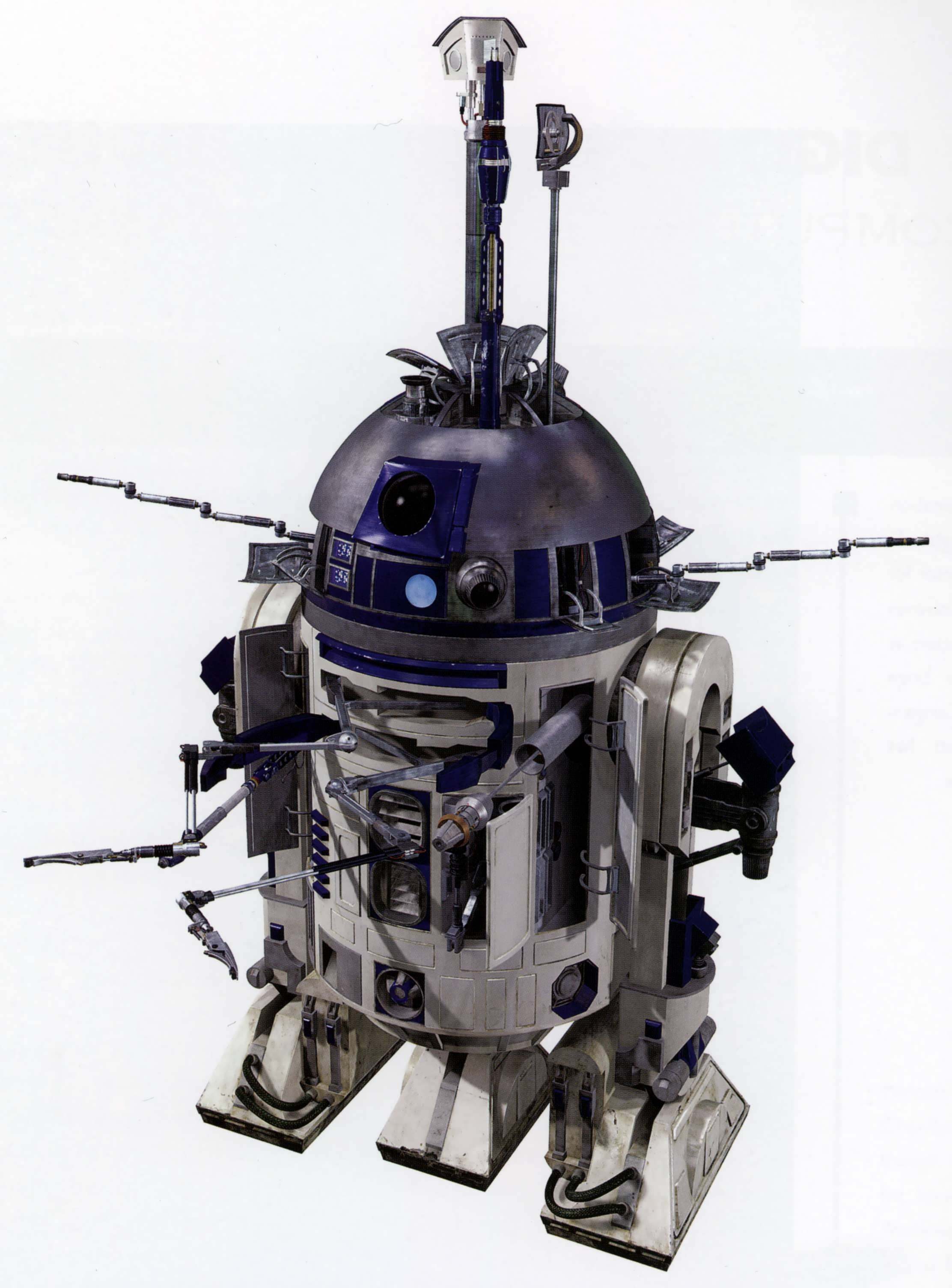 R2-D2 droid with modifications