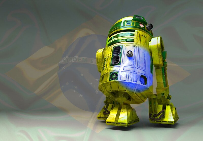 R2-D2 Droid — Yellow
